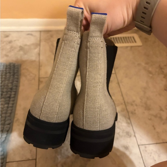 Rothy’s Lug Boots in Dove - Picture 5 of 7